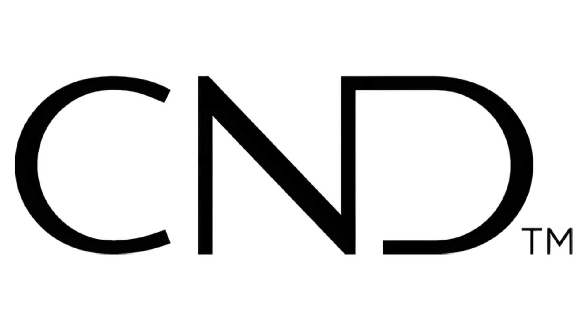 CND logo with bold black letters on a white background.