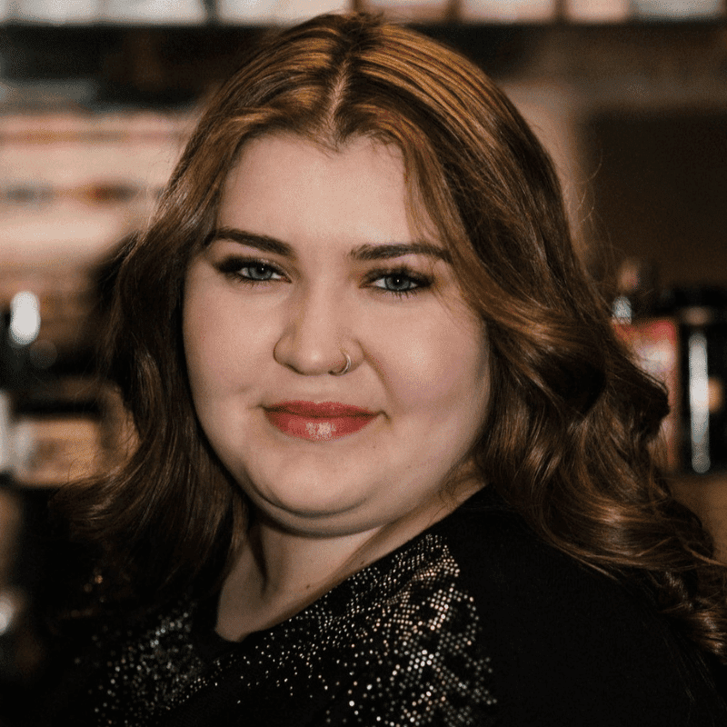 Portrait of Samantha Gestner, a professional stylist at A Finished Appearance, showcasing their expertise and style.